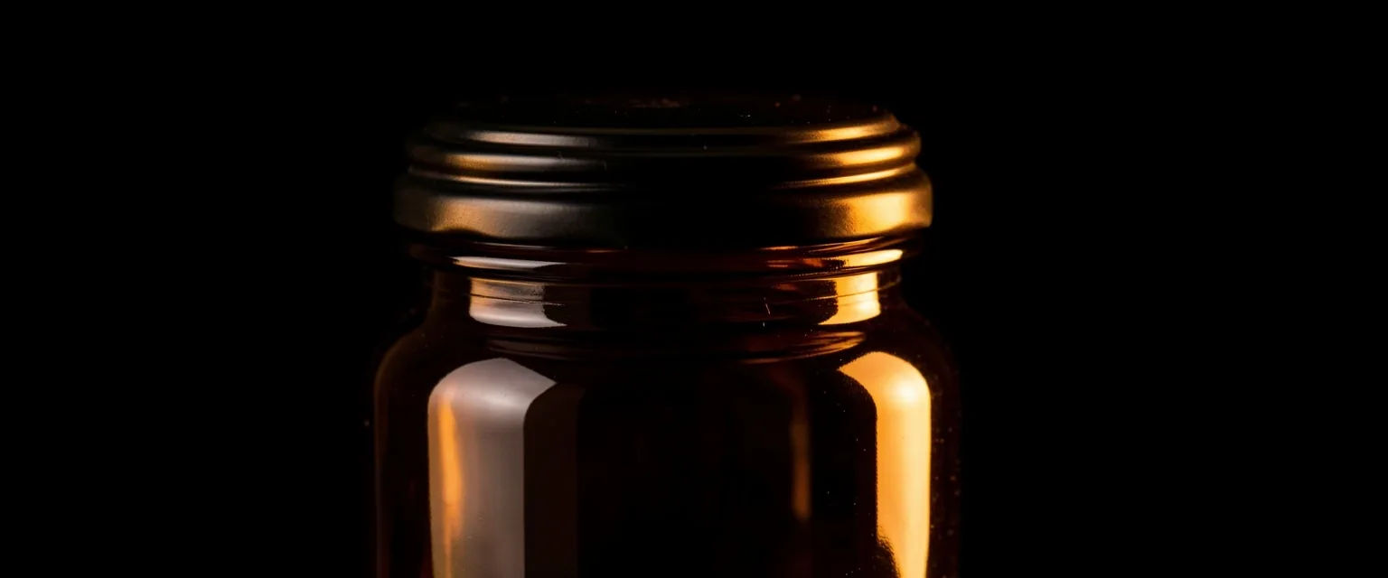 Security glass surface with amber edge lighting
